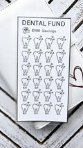Reusable DENTAL FUND Savings Challenge/ SAVE $500