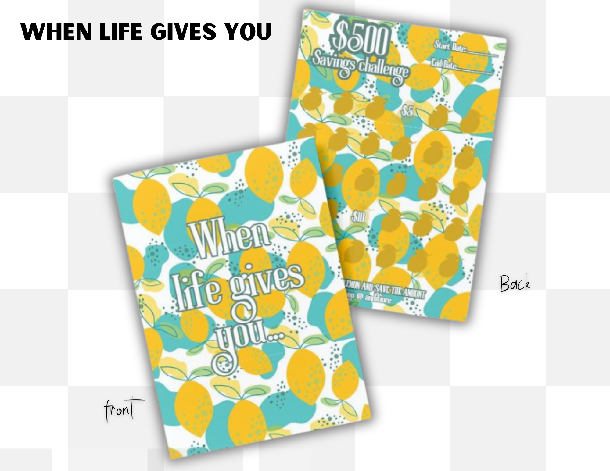 When Life Give You Savings Scratcher