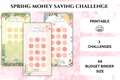 Spring Savings Challenge Printable