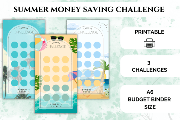 Summer Savings Challenge Printable